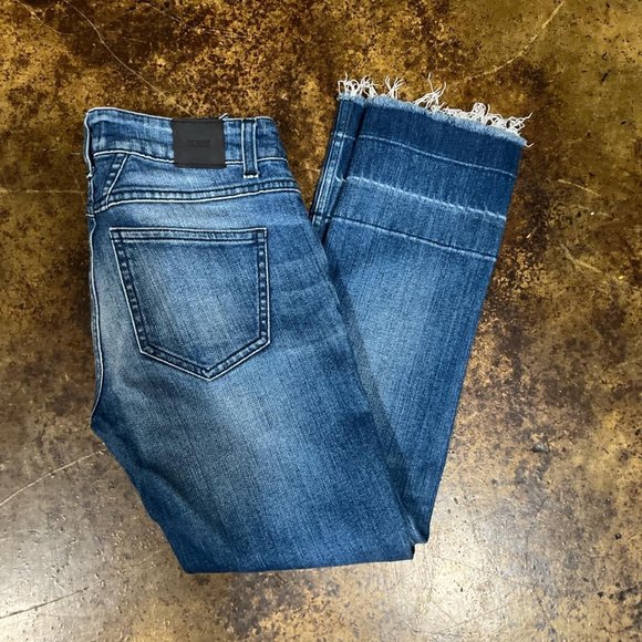 CLOSED frayed Skinny Pusher cropped jeans - Picture 7 of 8